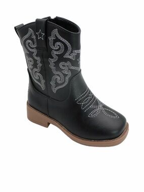 💜 Pawz Little and Big Boys Cowboy Western Boots Size:2 Little boy